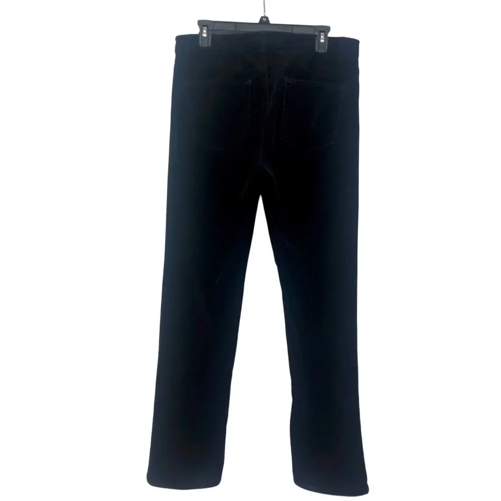 Chaps Traditional Black Corduroy Pants Classic Jeans Styling 5 Pocket Detail - Picture 2 of 16